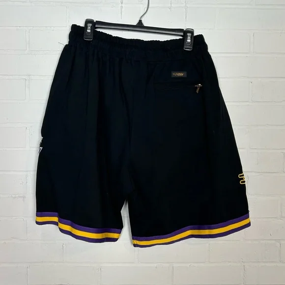 LeBron James LA Lakers Pro Standard Official Merch Athletic Shorts - Picture 4 of 5